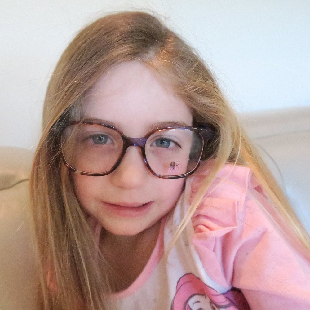 Barbie BAAA023 D59 49mm Latest Model Brown & Blue Marble New Girl's Eyeglasses. - Picture 2 of 11